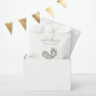 Aw shucks she’s a bride bachelorette favour bags