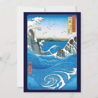 Awa Province, Naruto Whirlpools by Ando Hiroshige