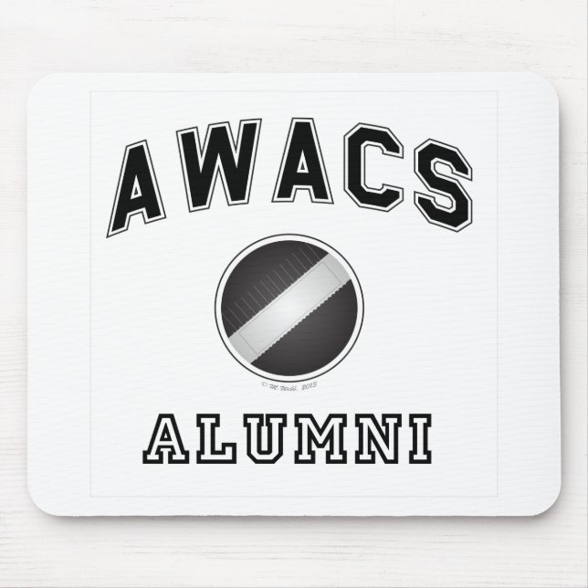 AWACS Alumni Mouse Mat (Front)