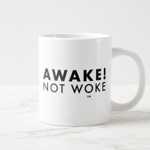 Awake! Not Woke™ LOGO Giant Jumbo Mug