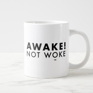Awake! Not Woke™ LOGO Giant Jumbo Mug