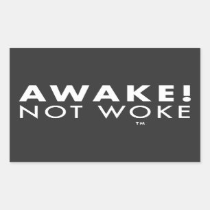 Awake! Not Woke™ LOGO Sticker