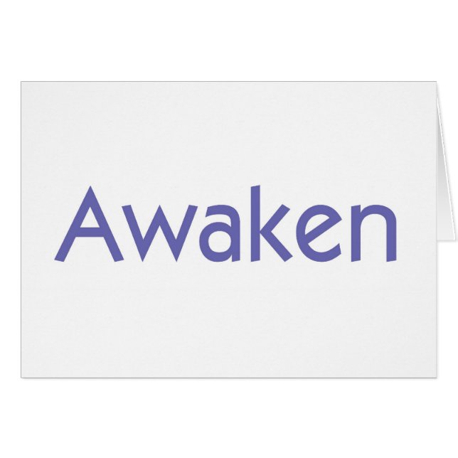Awaken (Front Horizontal)