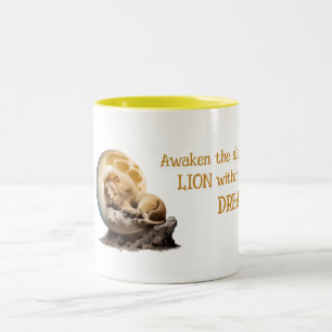 Awaken the sleeping lion within dreams - Cute Cup