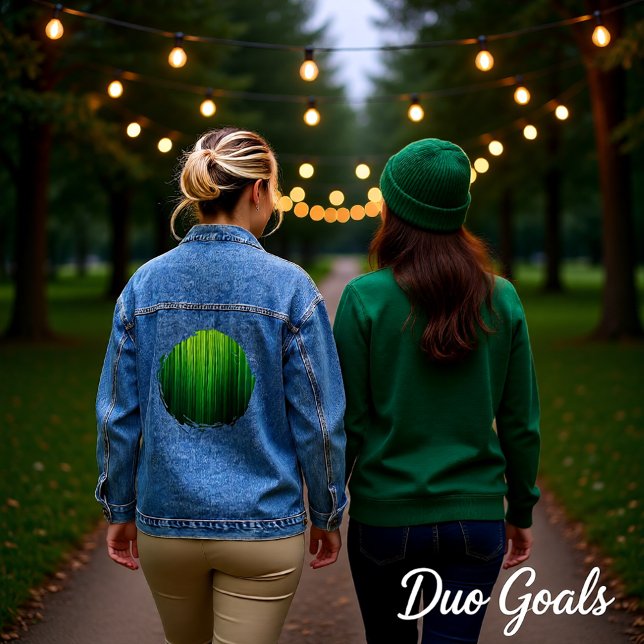 Awaken to the Forest’s Heartbeat Denim Jacket (Creator Uploaded)