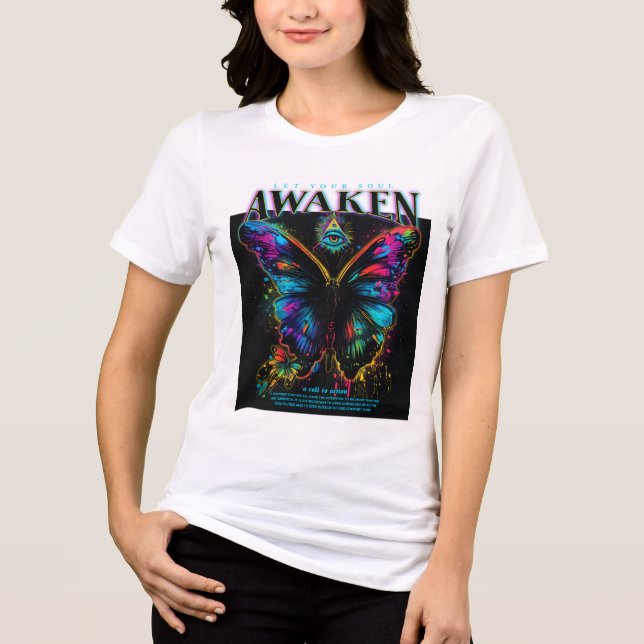 Awaken Tri-Blend Shirt (Front)