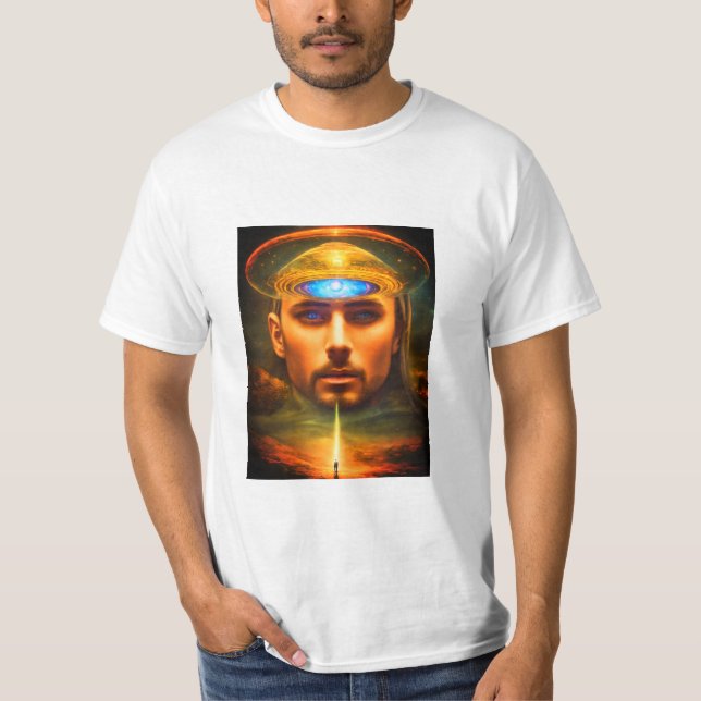 Awaken your mind journey to enlightenment T-shirt  (Front)