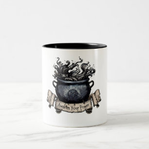 Awaken Your Power Cauldron Two-Tone Coffee Mug
