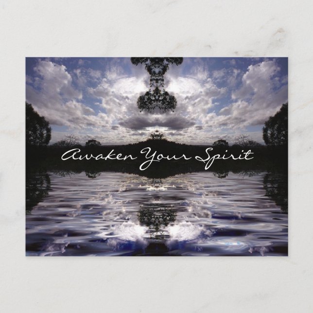 AWAKEN YOUR SPIRIT Postcard (Front)