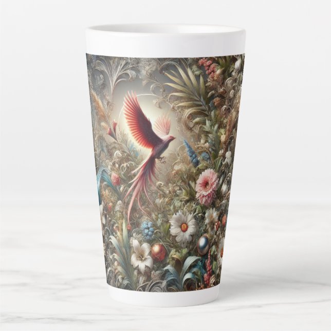 Awaken Your Spirit with Every Sip Latte Mug (Front)