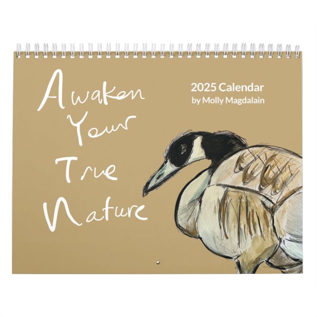 Awaken Your True Nature - Animal Art Calendar (Cover)