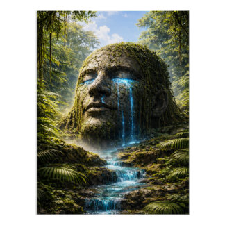 Awakened Forest Guardian – Ancient Nature Spirit Poster