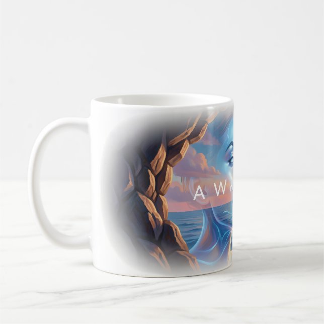 Awakened Vision at Sunset Mug (Left)