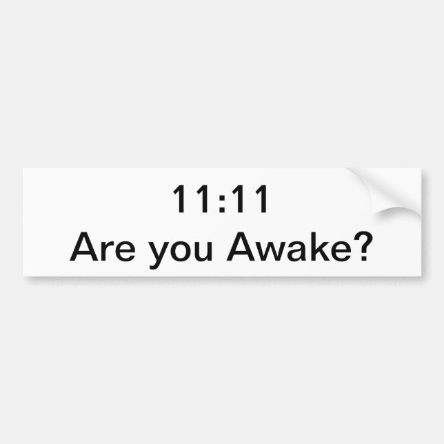 Awakening Code Bumper Sticker (Front)