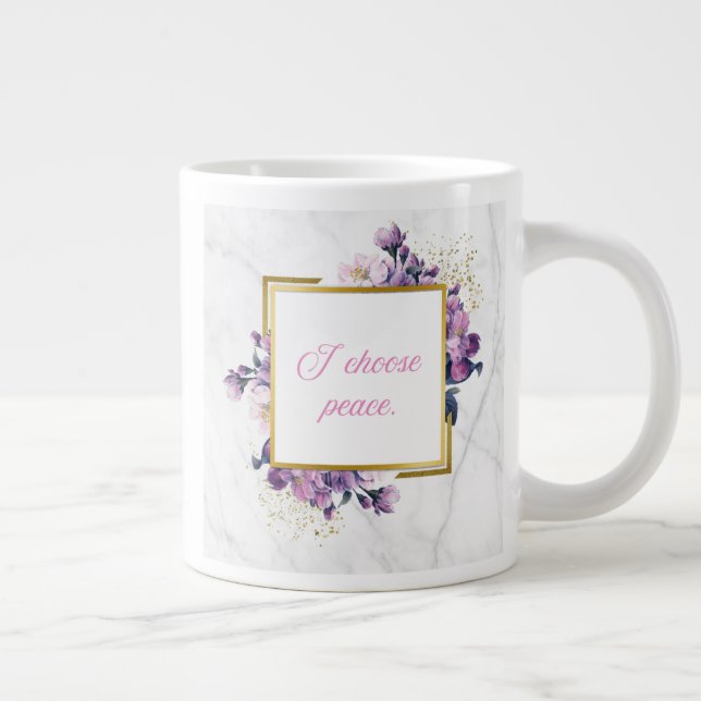 Awakening Energy Floral Mug (Right)