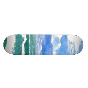 Awakening Ocean Surf Skateboard Deck Design