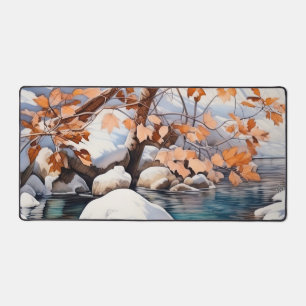 Awakening of Spring Desk Mat