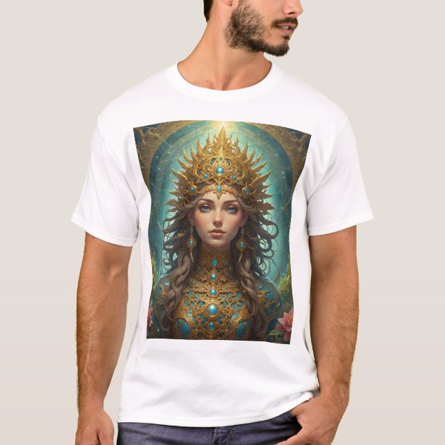 Awakening Sophia of Gaia T-Shirt (Front)