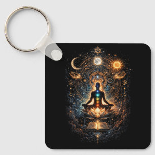Awakening the Inner Cosmos Key Ring