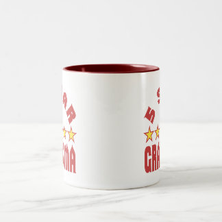 Award 5 Star Grandma Two-Tone Coffee Mug