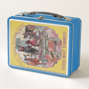 AWARD BUTTON FOR BAKED GOODS METAL LUNCH BOX