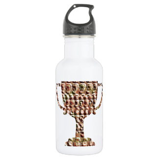 AWARD : Vintage Engraved Gold 532 Ml Water Bottle