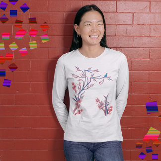 Award Winning Bird in a Tree t shirt