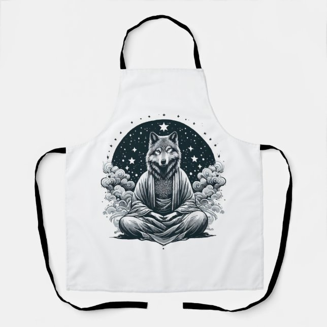 Aware Wolf Apron (Front)