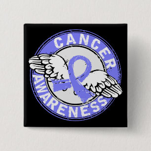 Awareness 14 Prostate Cancer 15 Cm Square Badge