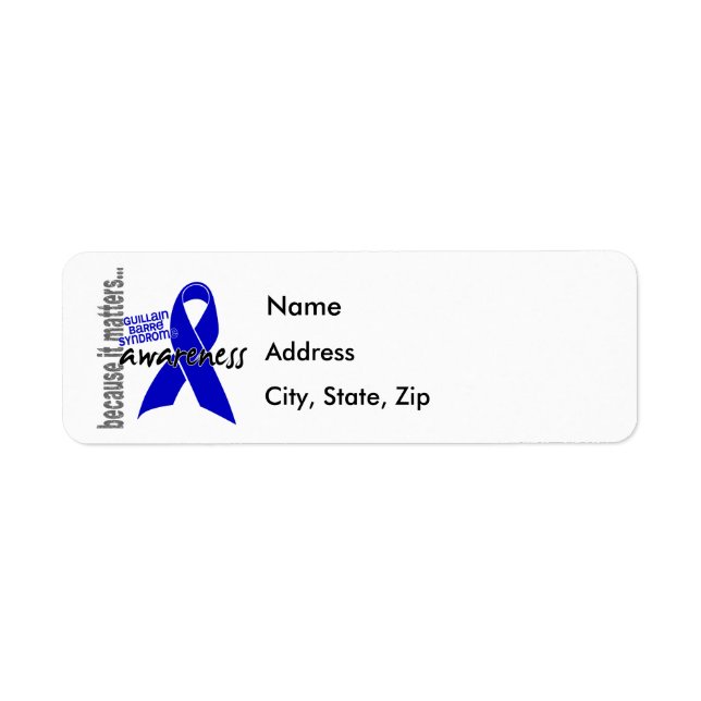 Awareness 1 Guillain Barre Syndrome (Front)