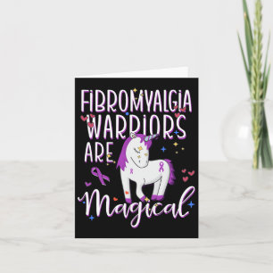 Awareness 2024 Warriors Are Magical Unicorn Card