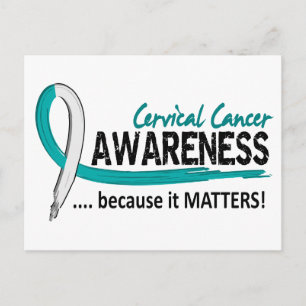 Awareness 2 Cervical Cancer Postcard