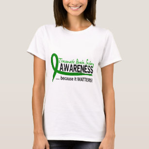 Awareness 2 Traumatic Brain Injury TBI T-Shirt