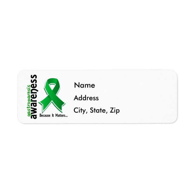 Awareness 5 Gastroparesis (Front)