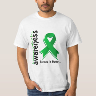 Awareness 5 Traumatic Brain Injury TBI T-Shirt