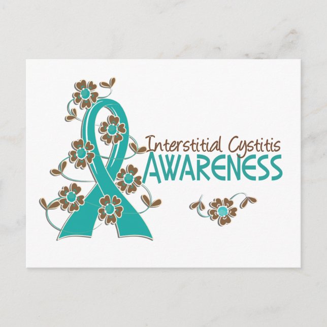 Awareness 6 Interstitial Cystitis Postcard (Front)