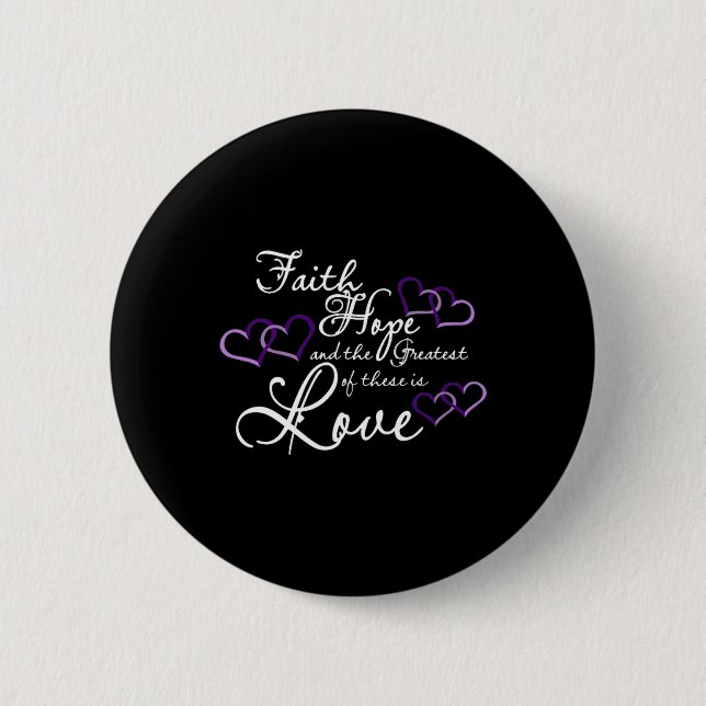 Awareness 8  6 cm round badge (Front)