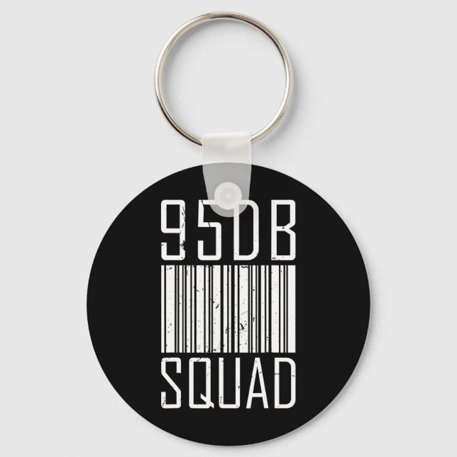 Awareness And Asl Hand Gesture Deaf Pride 2  Key Ring (Front)