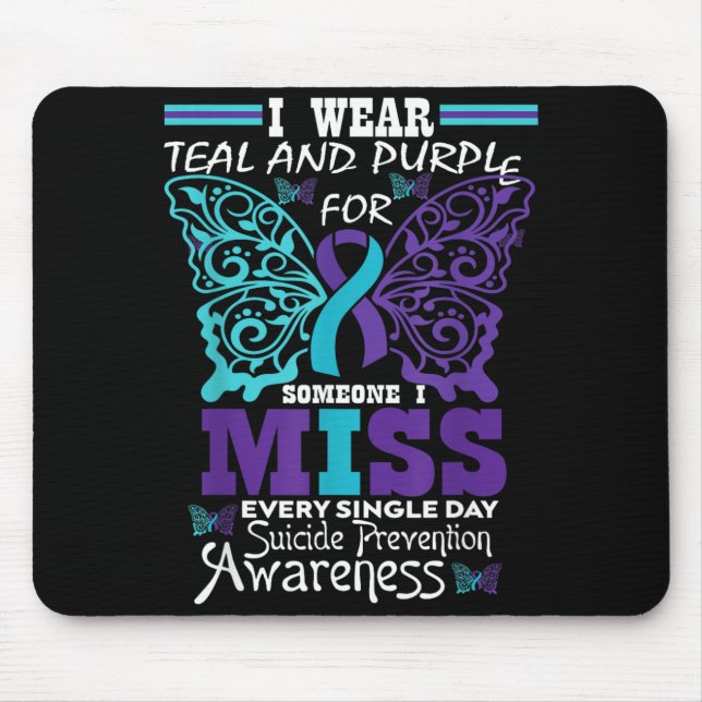 Awareness Artwork Mouse Mat (Front)