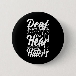 Awareness Asl Sign Language American Sign Language 6 Cm Round Badge