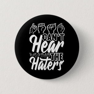 Awareness Asl Sign Language American Sign Language 6 Cm Round Badge