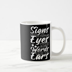 Awareness Asl Sign Language American Sign Language Coffee Mug