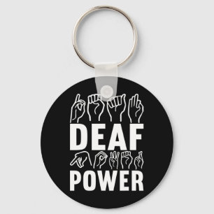 Awareness Asl Sign Language American Sign Language Key Ring