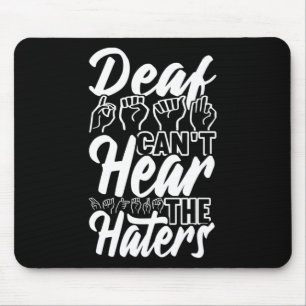 Awareness Asl Sign Language American Sign Language Mouse Mat