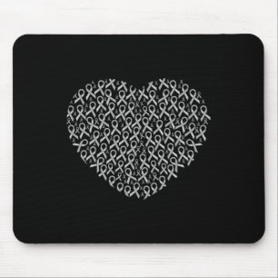 Awareness Awareness Ribbon Heart Gift Support Gift Mouse Mat