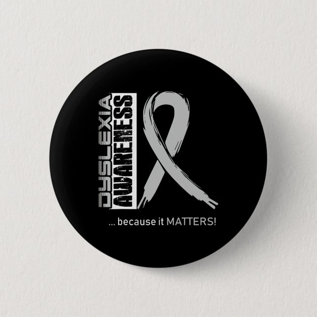Awareness Because Its Problems We Fight Together  6 Cm Round Badge (Front)