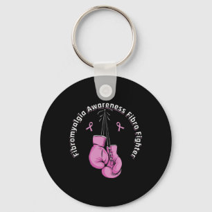 Awareness Boxing Gloves Fibro fighter Key Ring