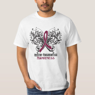 Awareness Butterfly Hereditary Hemochromatosis T-Shirt