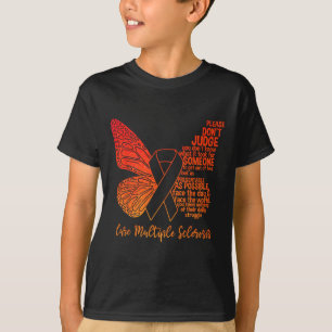 Awareness Butterfly Multiple Sclerosis Awareness  T-Shirt