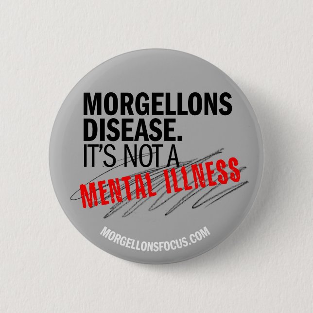 Awareness Button – Grey (Front)